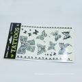 Black sexy waterproof butterfly fairy body art flash temporary tattoo sticker